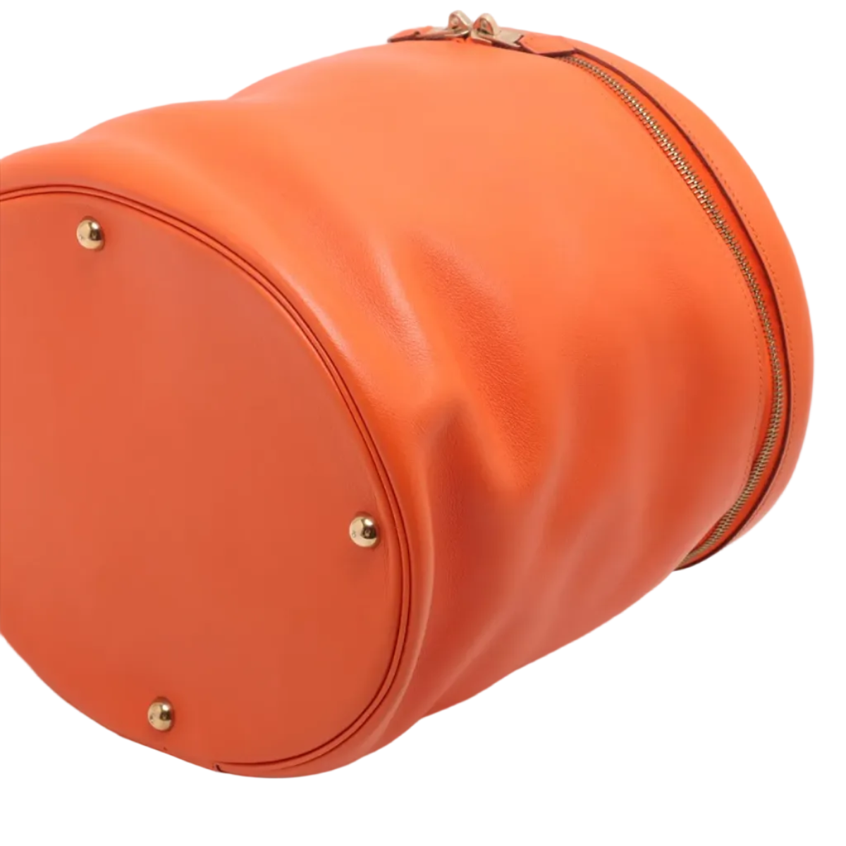 Pre-Owned Hermès InterCity Vanity Case Orange with Inserts Dust Bag and Box - Authenticated