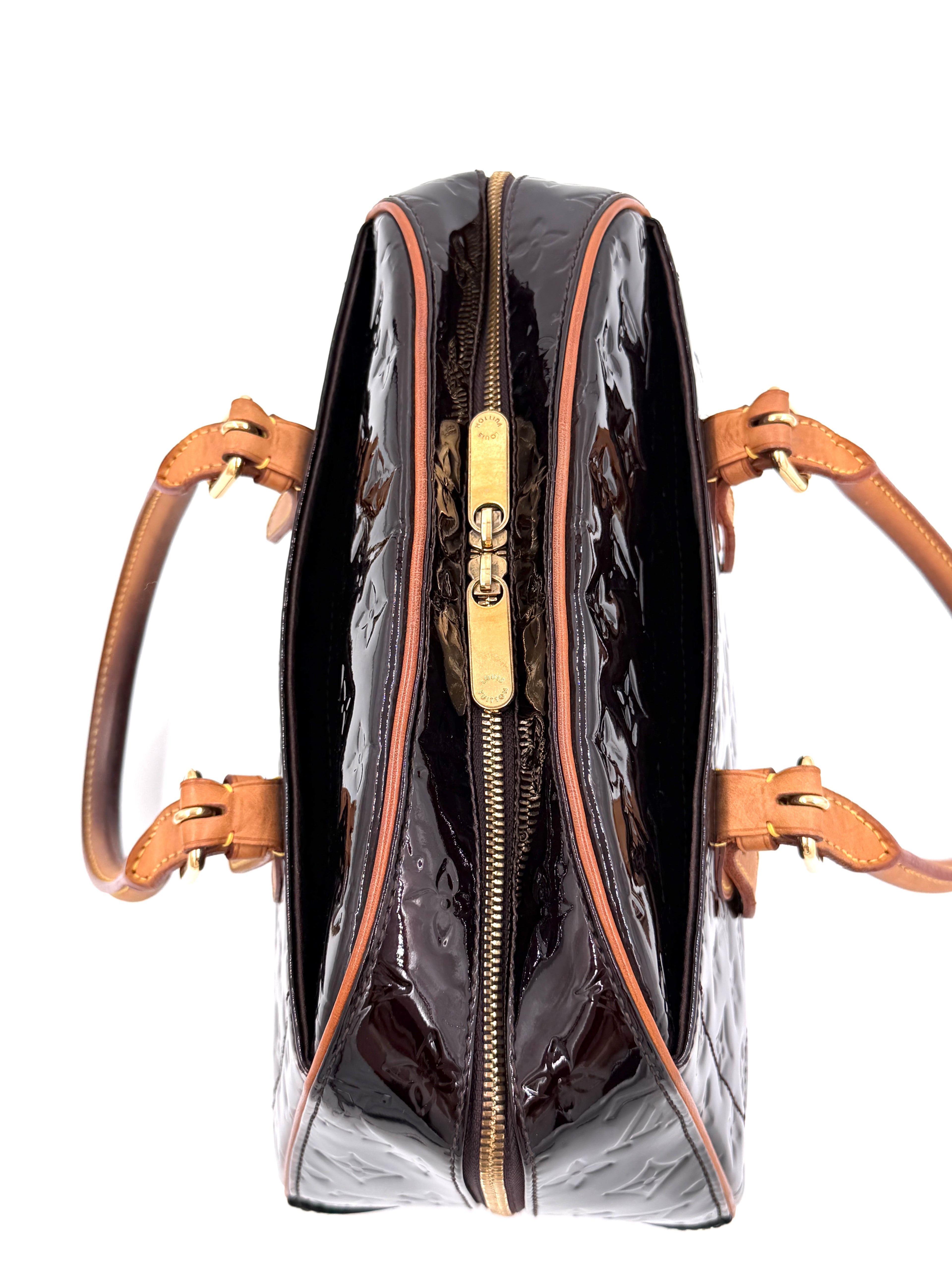 Pre-Owned Louis Vuitton Summit Drive Monogram Vernis Bag - Authenticated