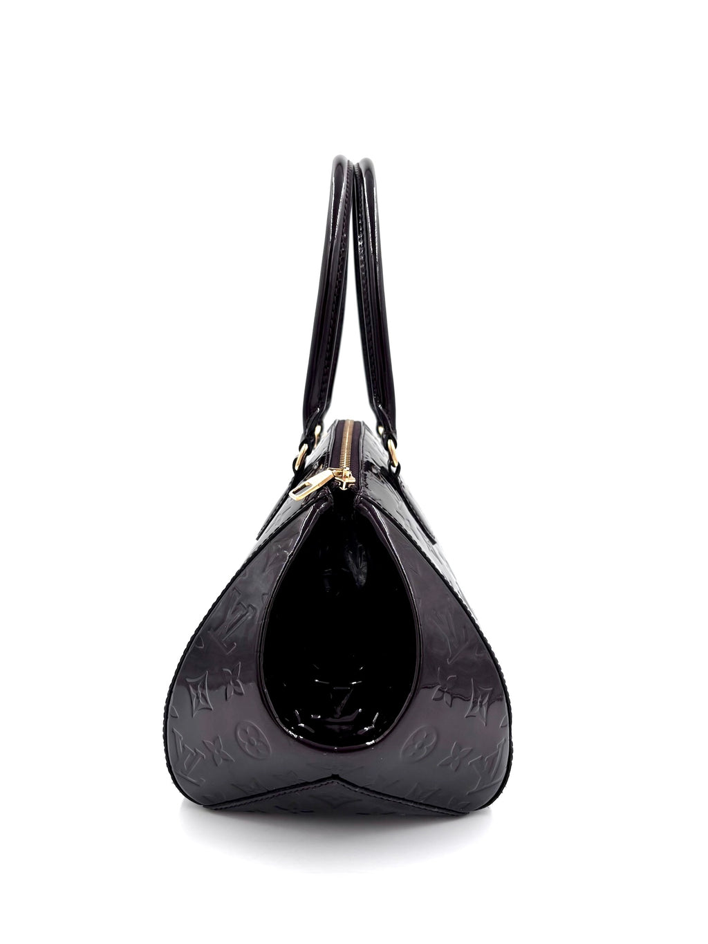 Pre-owned Louis Vuitton Sherwood PM Amarante Monogram Vernis - Authenticated