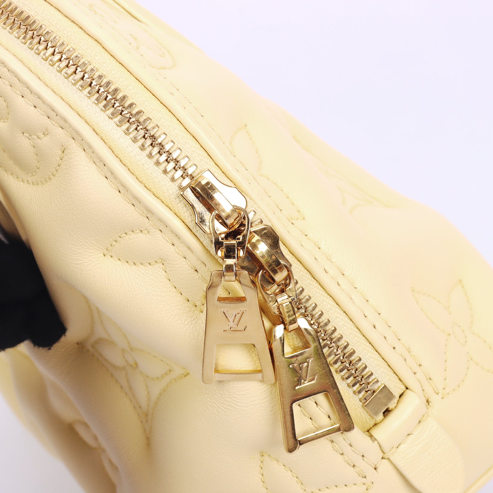 Pre-Owned Louis Vuitton Bubblegram Pale Yellow Alma BB - Authenticated