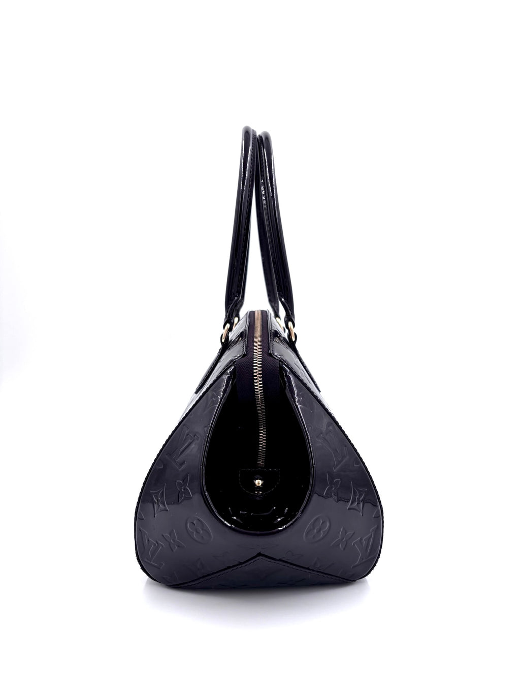 Pre-owned Louis Vuitton Sherwood PM Amarante Monogram Vernis - Authenticated