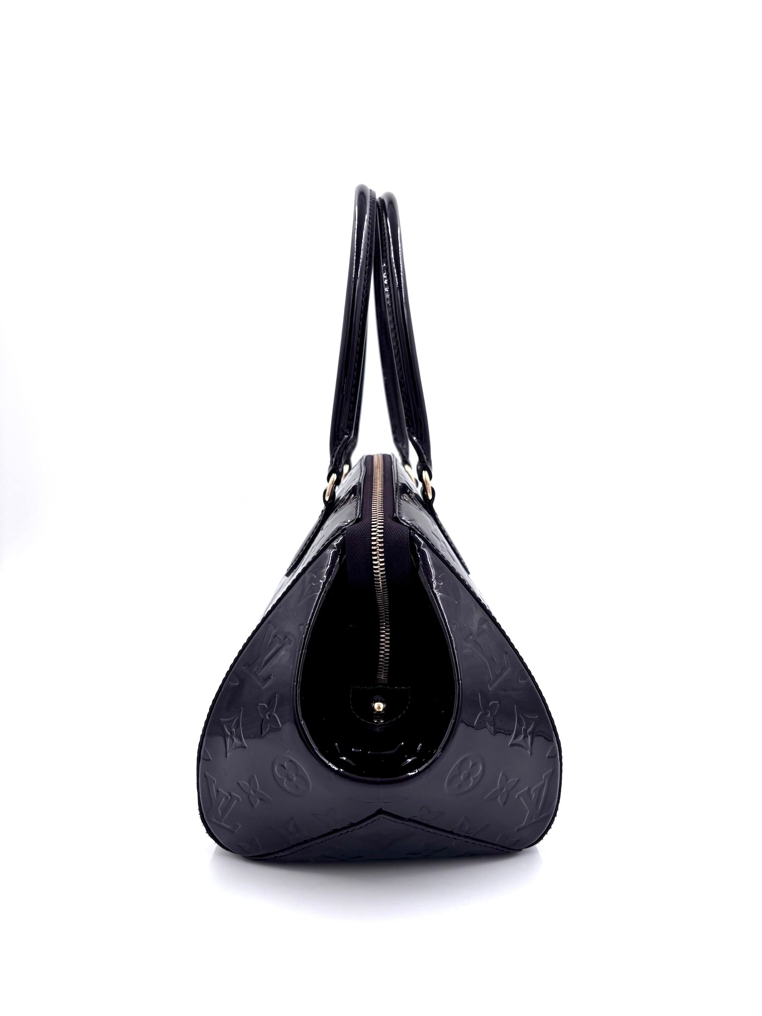 Pre-owned Louis Vuitton Sherwood PM Amarante Monogram Vernis - Authenticated