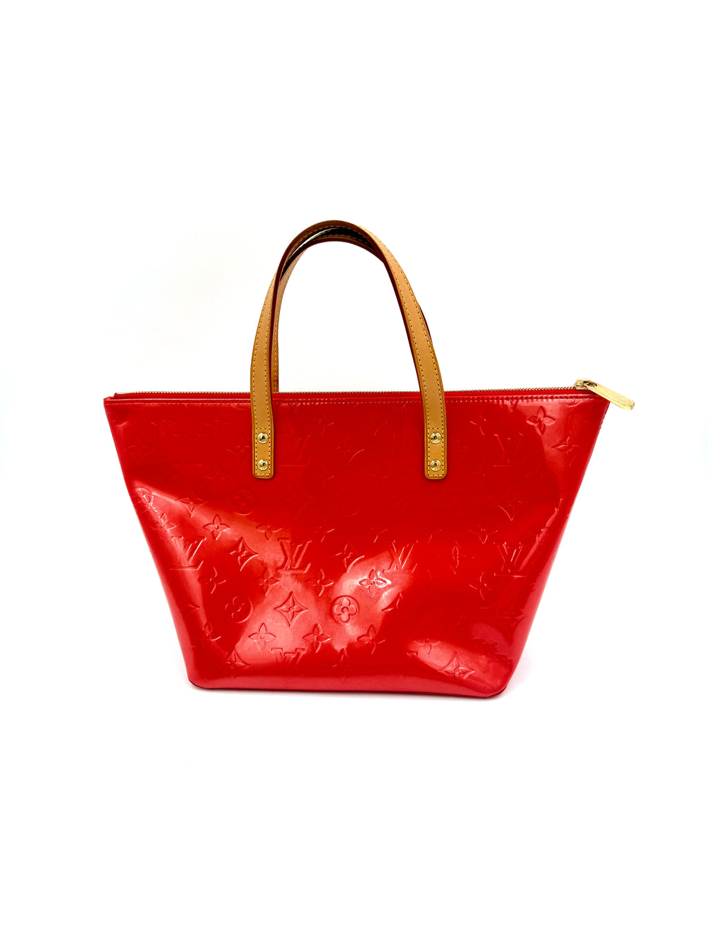 Pre-Owned Louis Vuitton Monogram Vernis Bellevue PM Tote - Authenticated