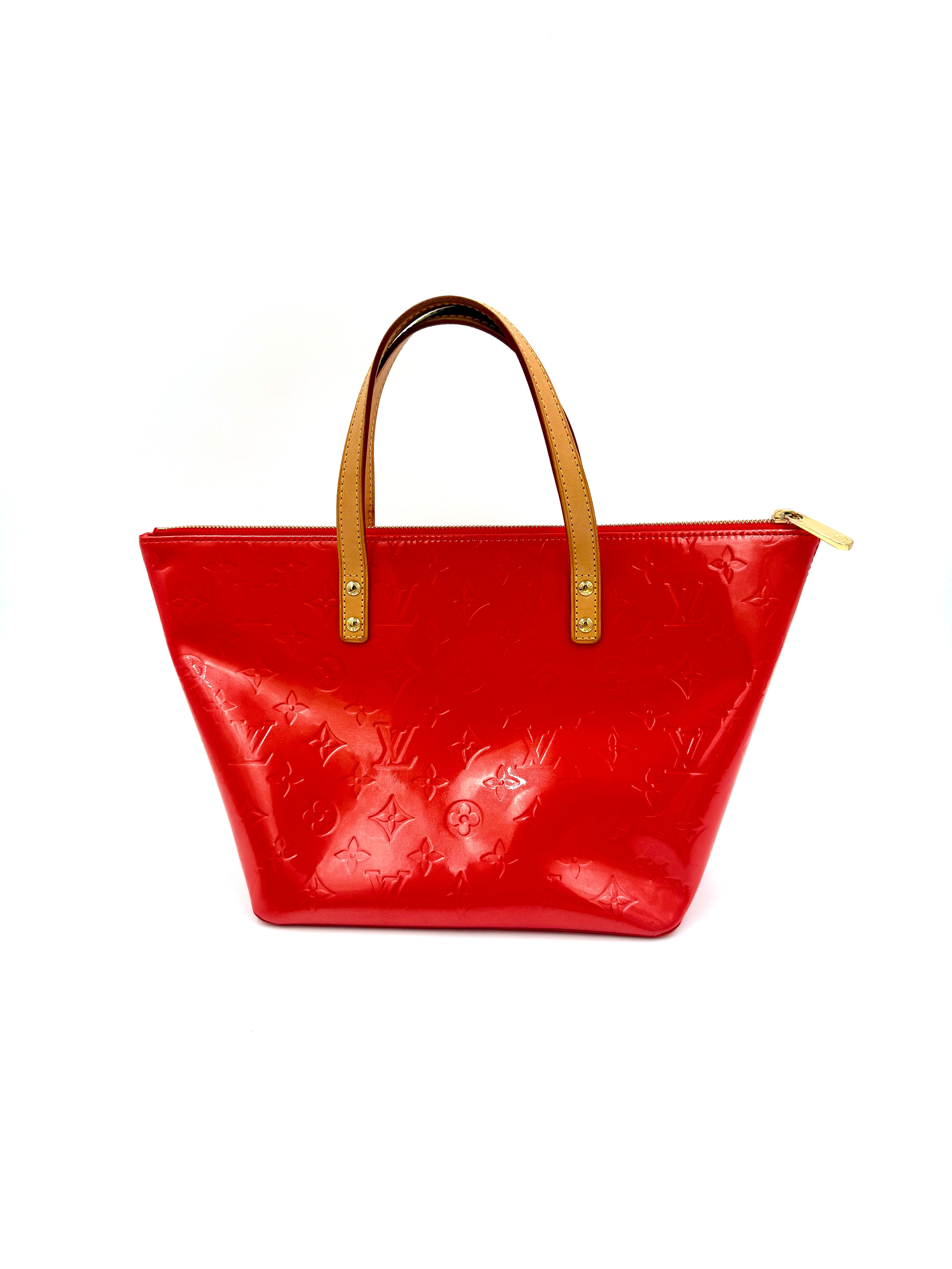 Pre-Owned Louis Vuitton Monogram Vernis Bellevue PM Tote - Authenticated