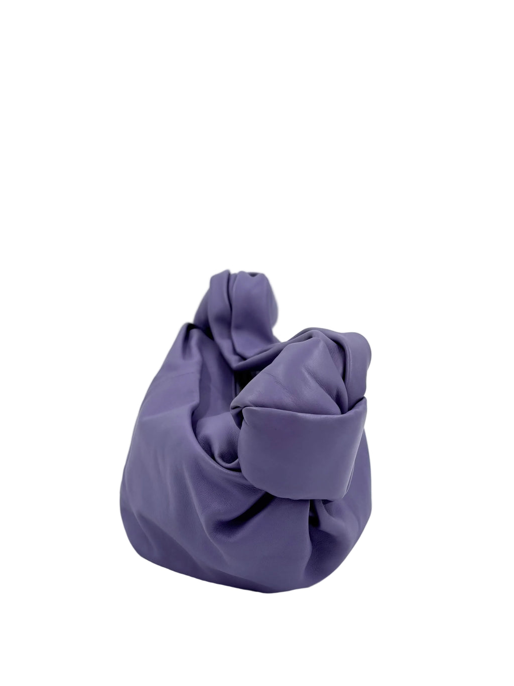 Pre-owned Bottega Veneta Mini Double Knot Bag Lavender - Authenticated
