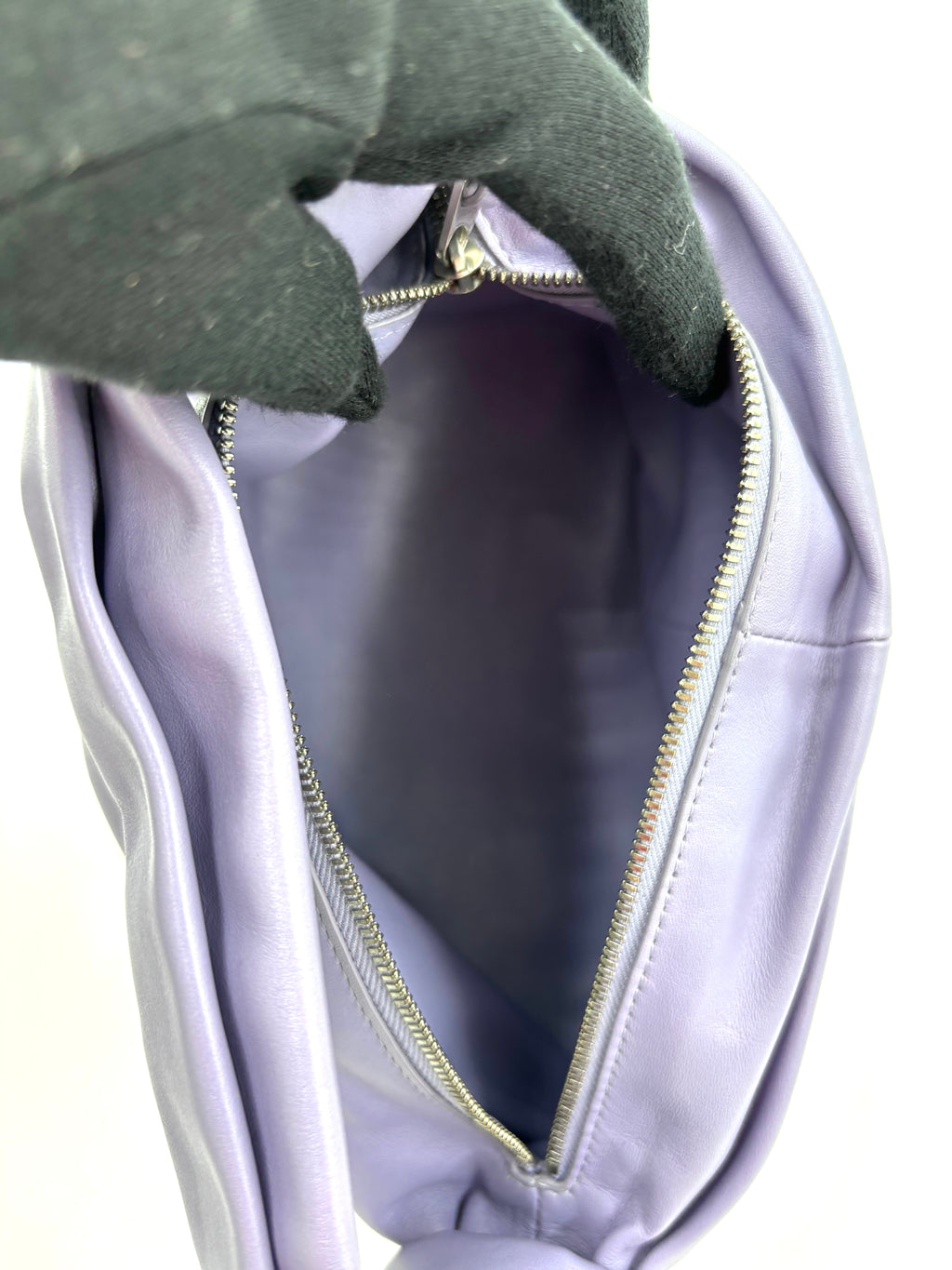Pre-owned Bottega Veneta Mini Double Knot Bag Lavender - Authenticated