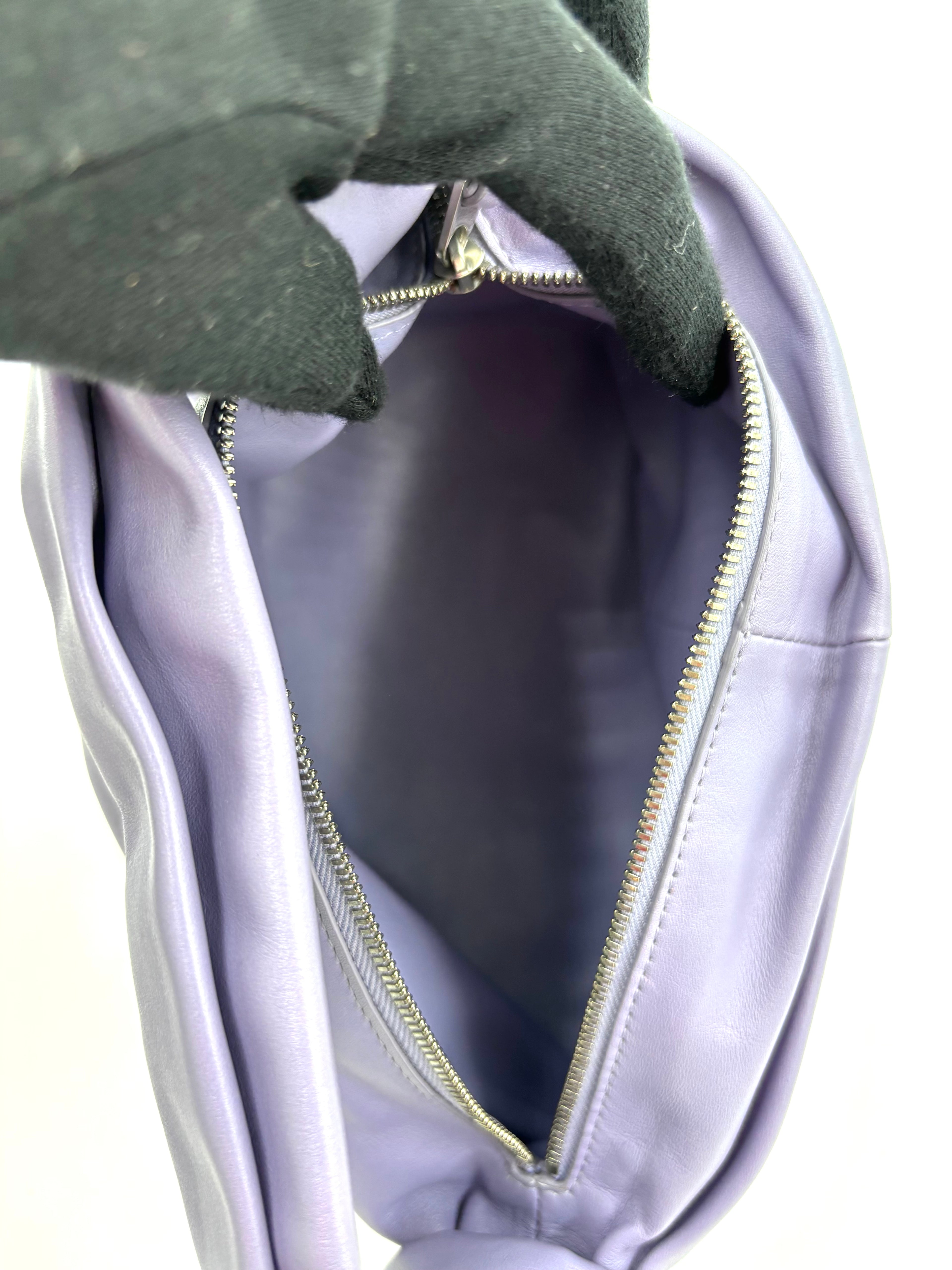 Pre-owned Bottega Veneta Mini Double Knot Bag Lavender - Authenticated