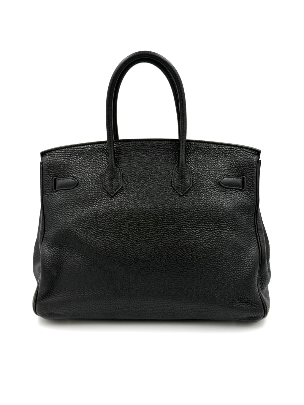 Pre-owned Hermès Birkin 35 Black Togo Leather Gold Hardware - Authenticated