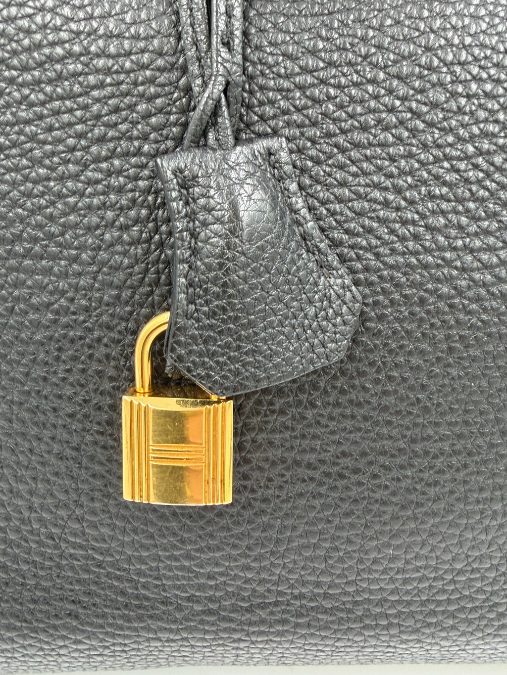 Pre-owned Hermès Birkin 35 Black Togo Leather Gold Hardware - Authenticated