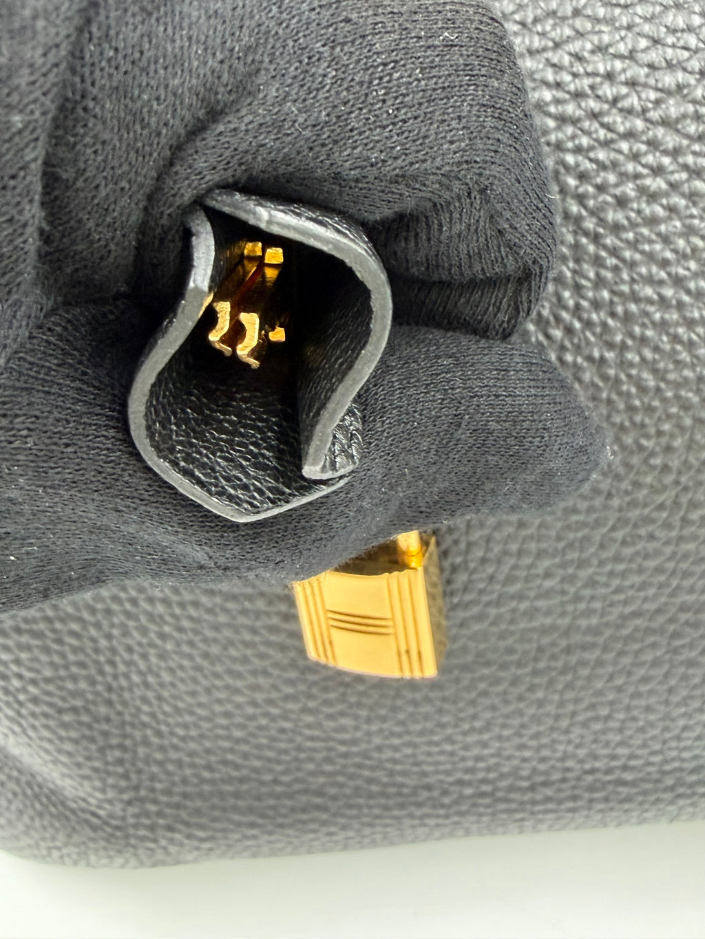 Pre-owned Hermès Birkin 35 Black Togo Leather Gold Hardware - Authenticated