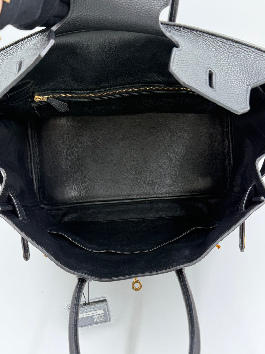 Pre-owned Hermès Birkin 35 Black Togo Leather Gold Hardware - Authenticated