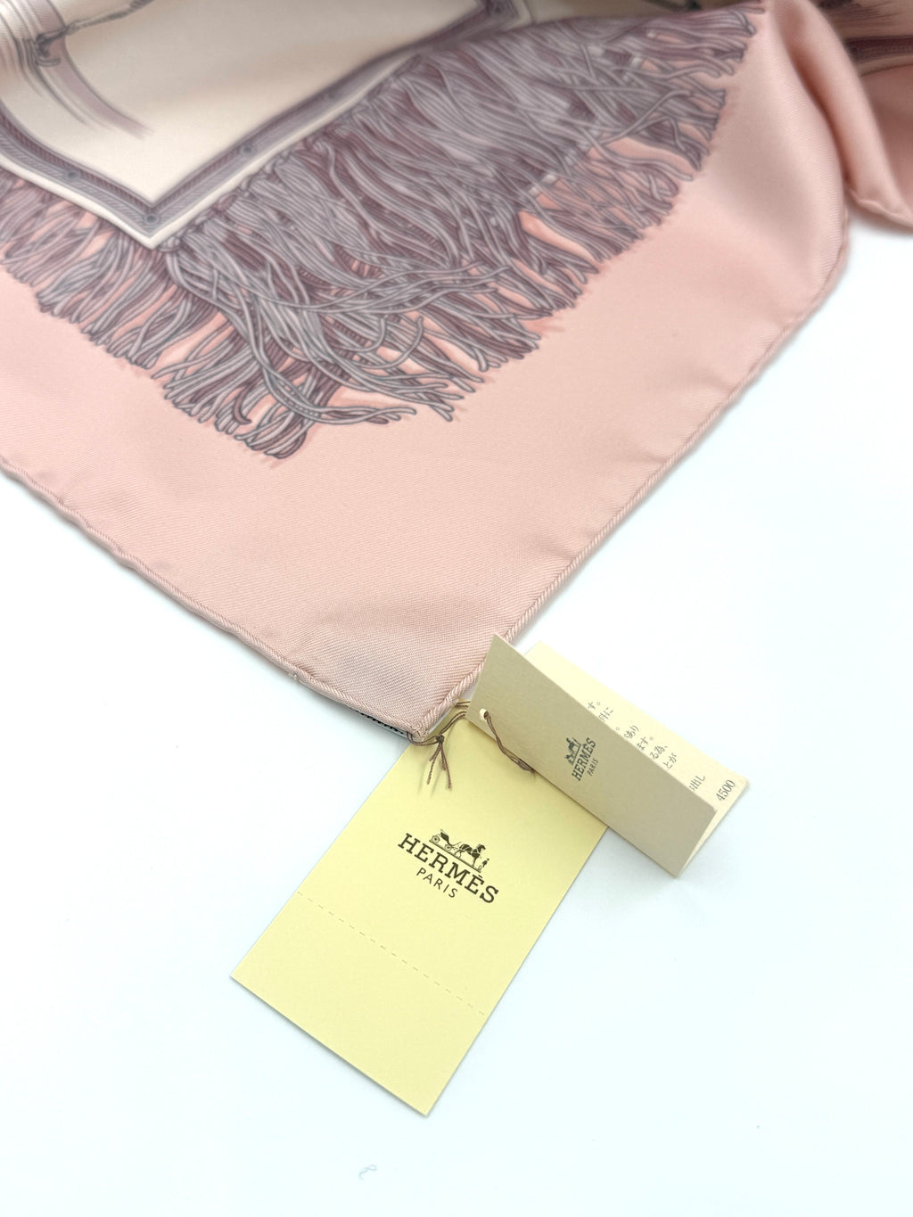 Pre-owned Hermès Plaisirs Du Froid Silk Scarf and Box