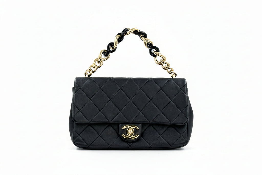 Pre-Owned Chanel Elegant Chain Flap Bag  - Authenticated