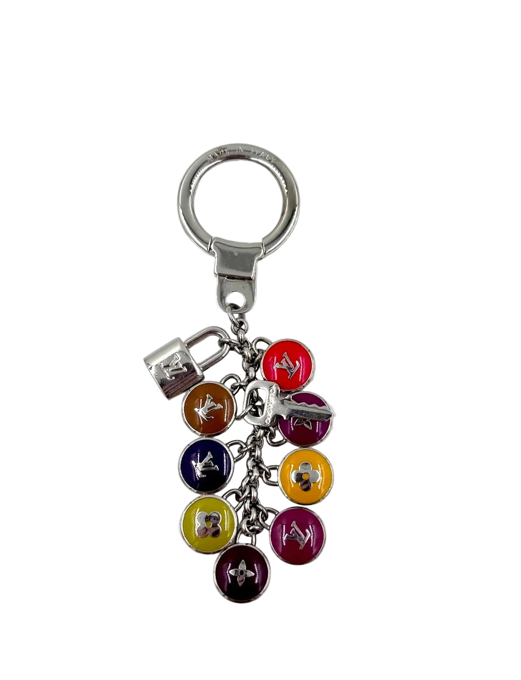Pre-owned Louis Vuitton Pastilles Key Chain & Bag Charm