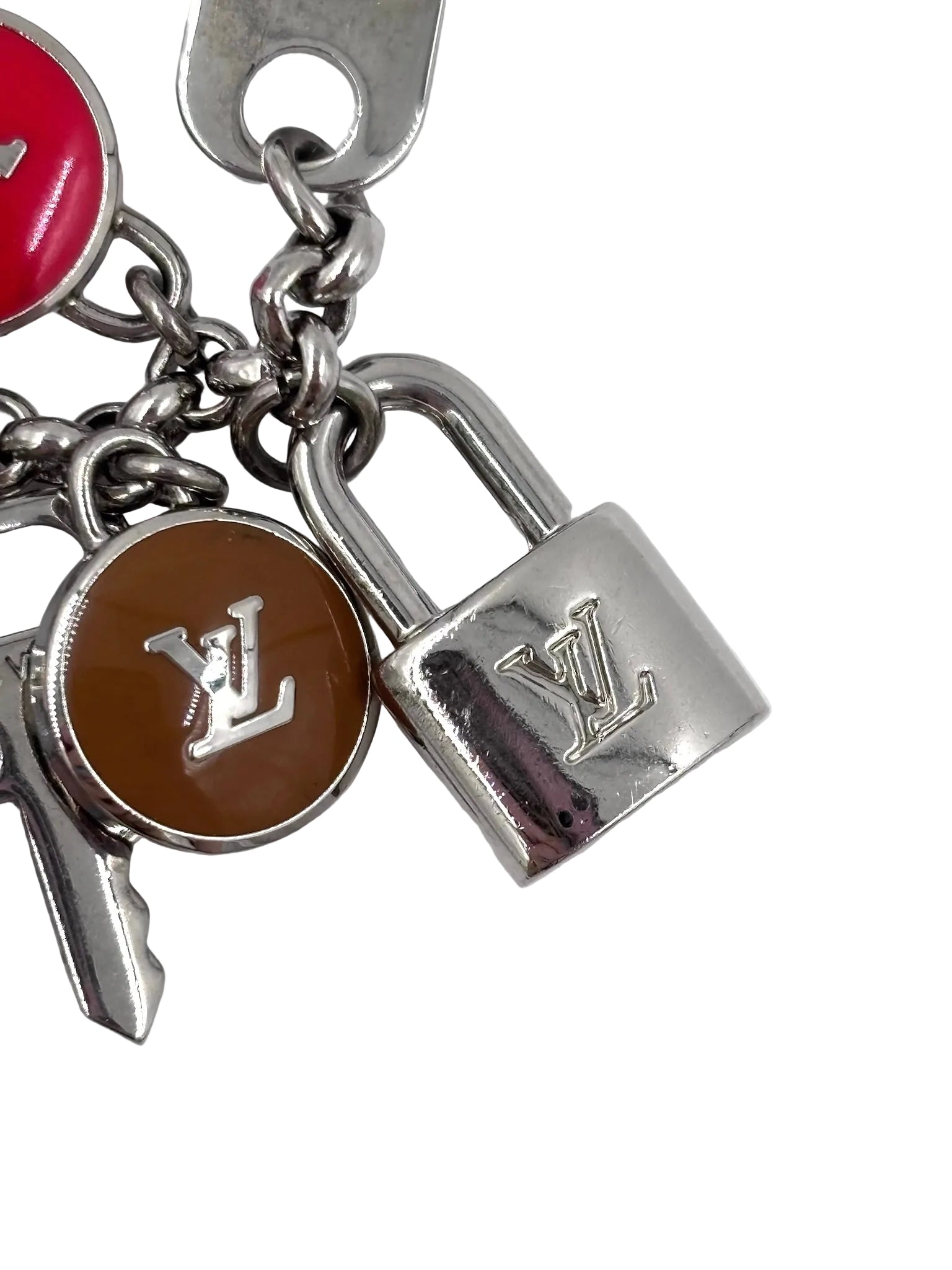 Pre-owned Louis Vuitton Pastilles Key Chain & Bag Charm