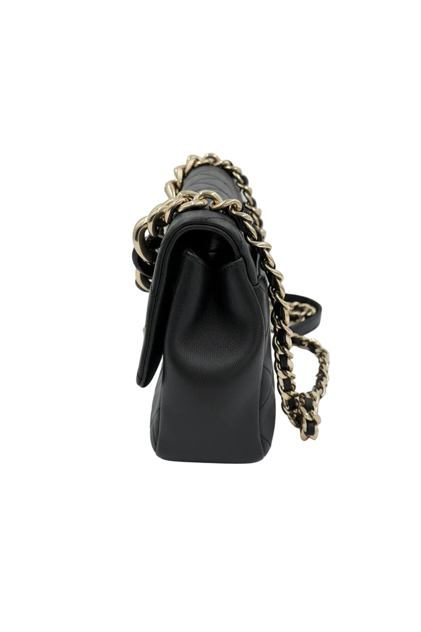 Pre-Owned Chanel Elegant Chain Flap Bag  - Authenticated
