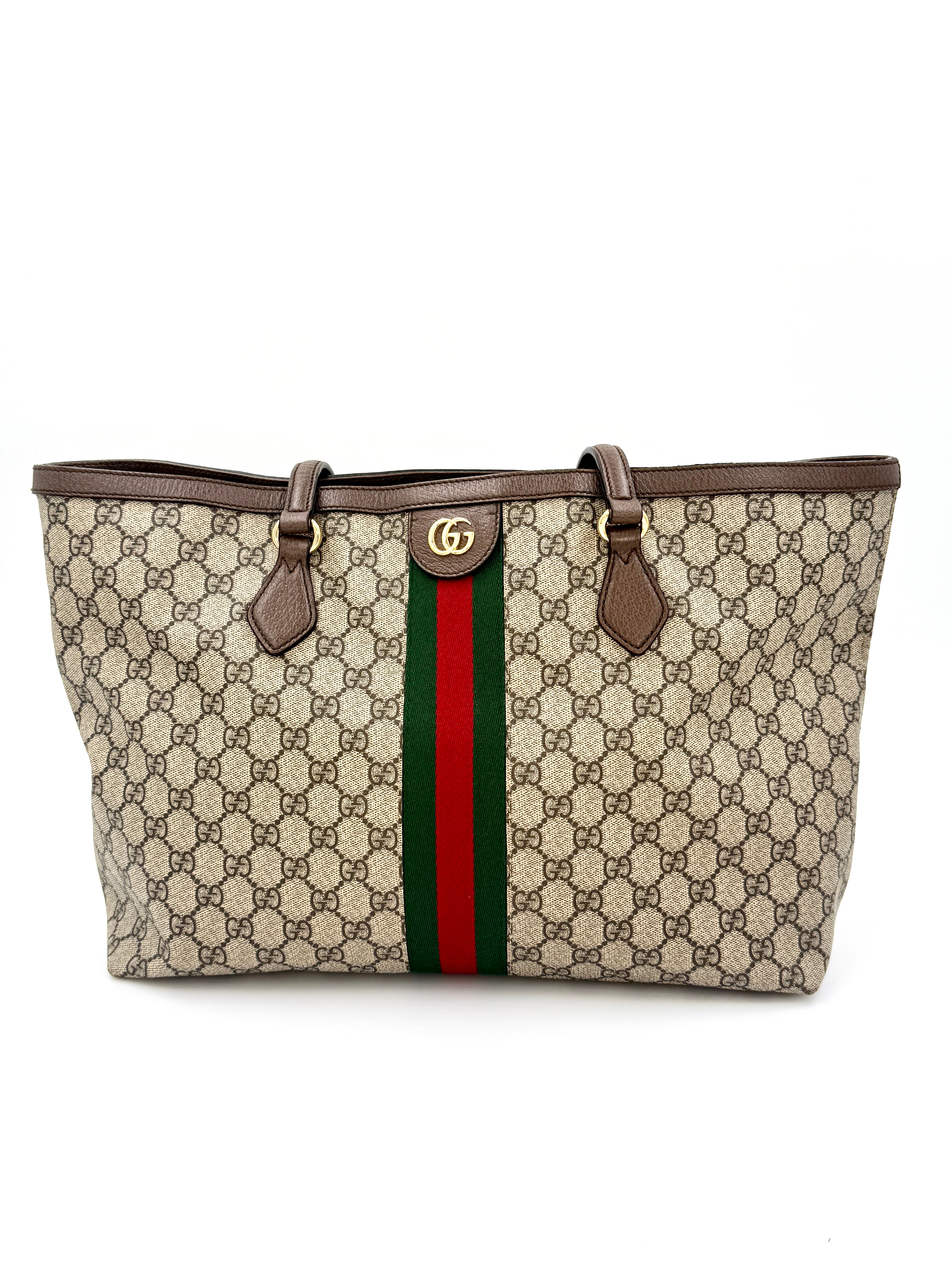 Gucci Ophidia GG Supreme Tote Large Pre-Owned | Barely Used