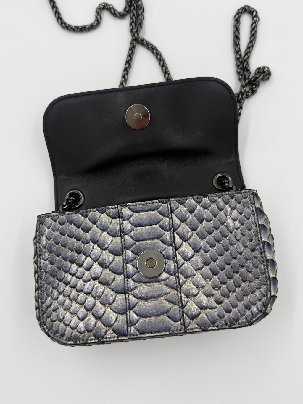 Pre-Owned Christian Louboutin Sweet Charity Mini Python Shoulder Bag - Authenticated