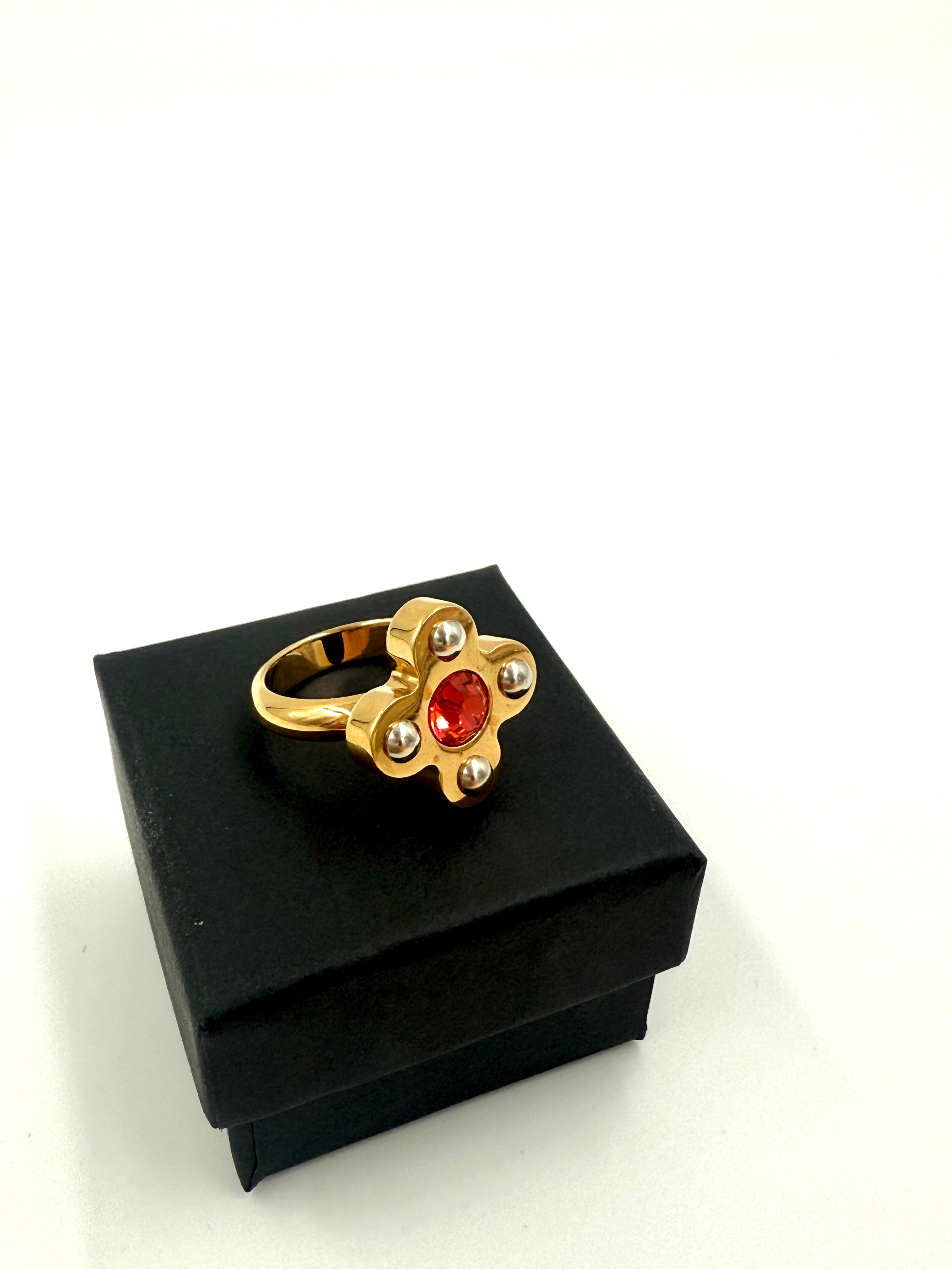 Pre-Owned Louis Vuitton Love Letters Ring Sz 6.5 - Authenticated
