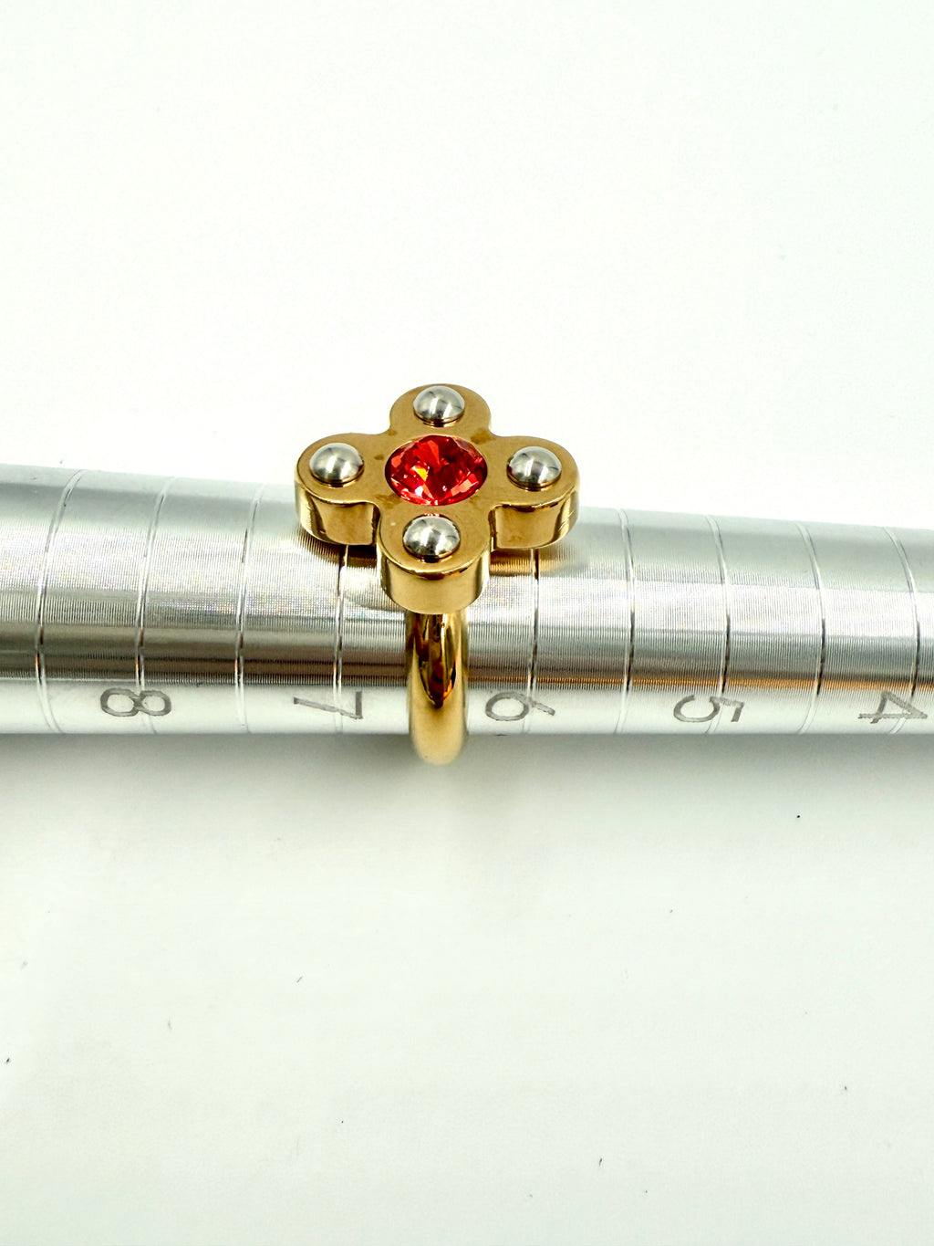 Pre-Owned Louis Vuitton Love Letters Ring Sz 6.5 - Authenticated