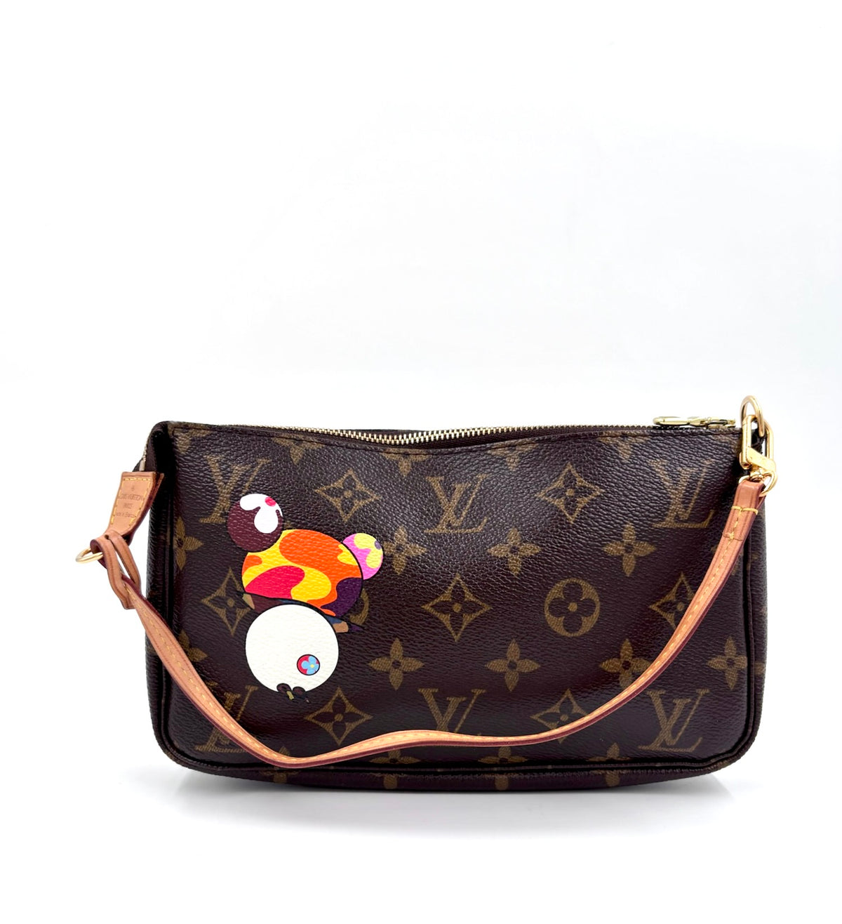 Pre-owned Louis Vuitton Monogram Panda Pochette Accessoires - Authenticated