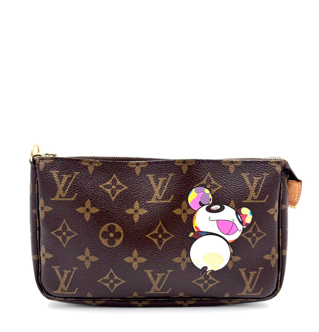 Pre-owned Louis Vuitton Monogram Panda Pochette Accessoires - Authenticated