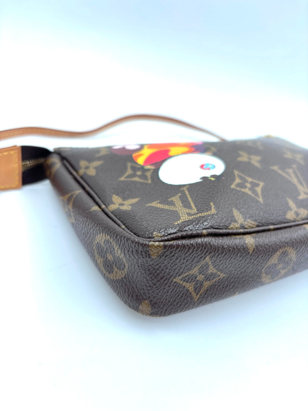 Pre-owned Louis Vuitton Monogram Panda Pochette Accessoires - Authenticated