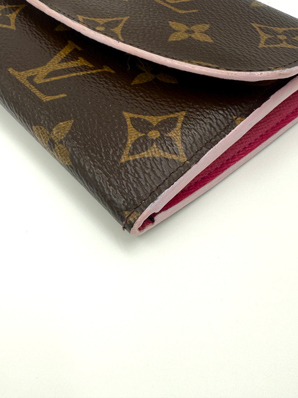 Pre-Owned LOUIS VUITTON Monogram Bloom Flower Emilie Wallet Chain and Insert - Authenticated