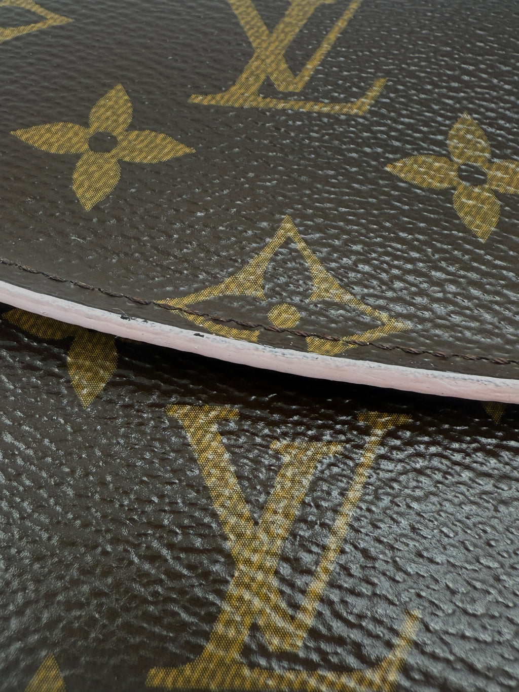 Pre-Owned LOUIS VUITTON Monogram Bloom Flower Emilie Wallet Chain and Insert - Authenticated