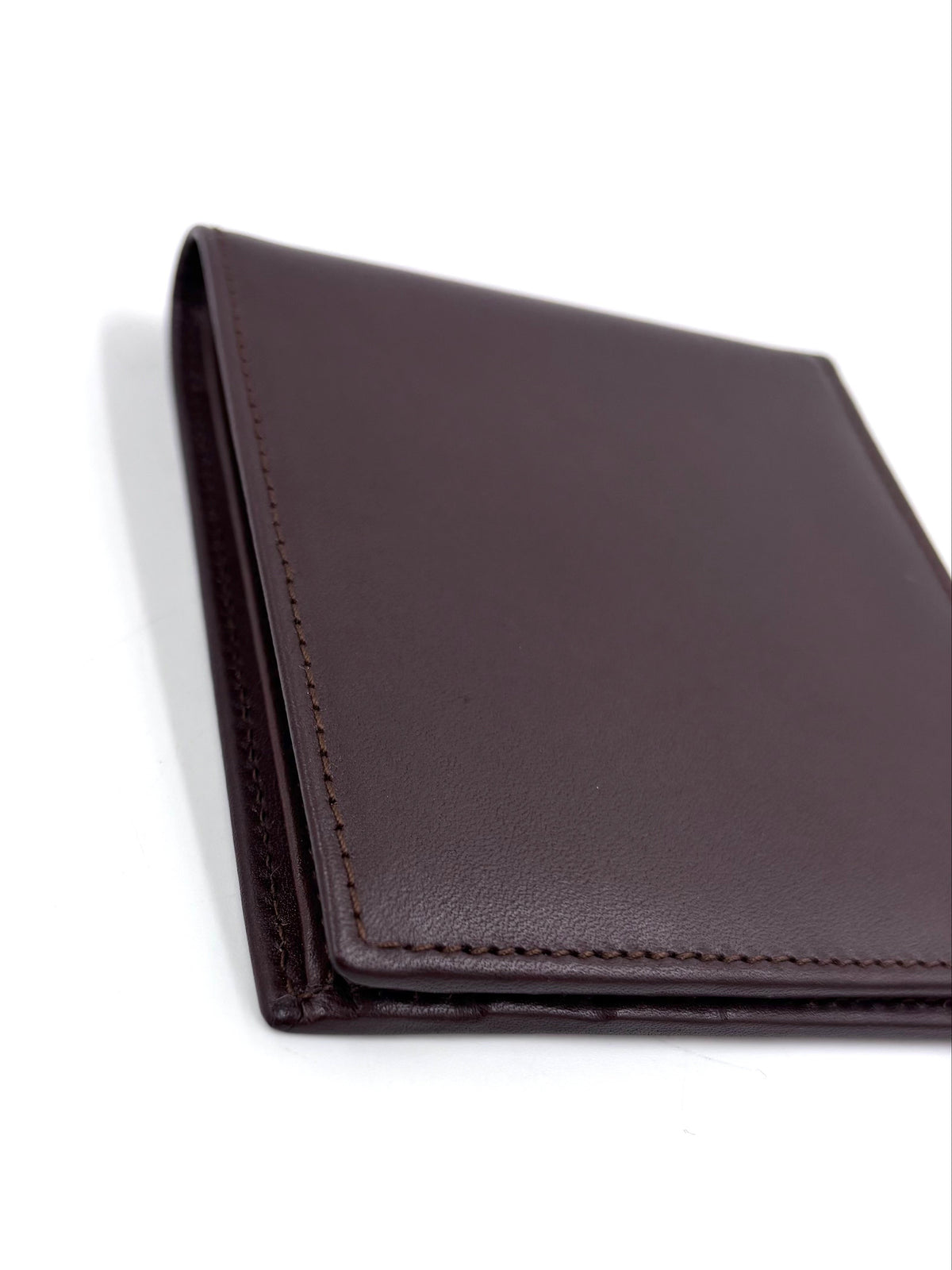 Pre-owned Gucci Burgundy Bifold Leather Wallet
