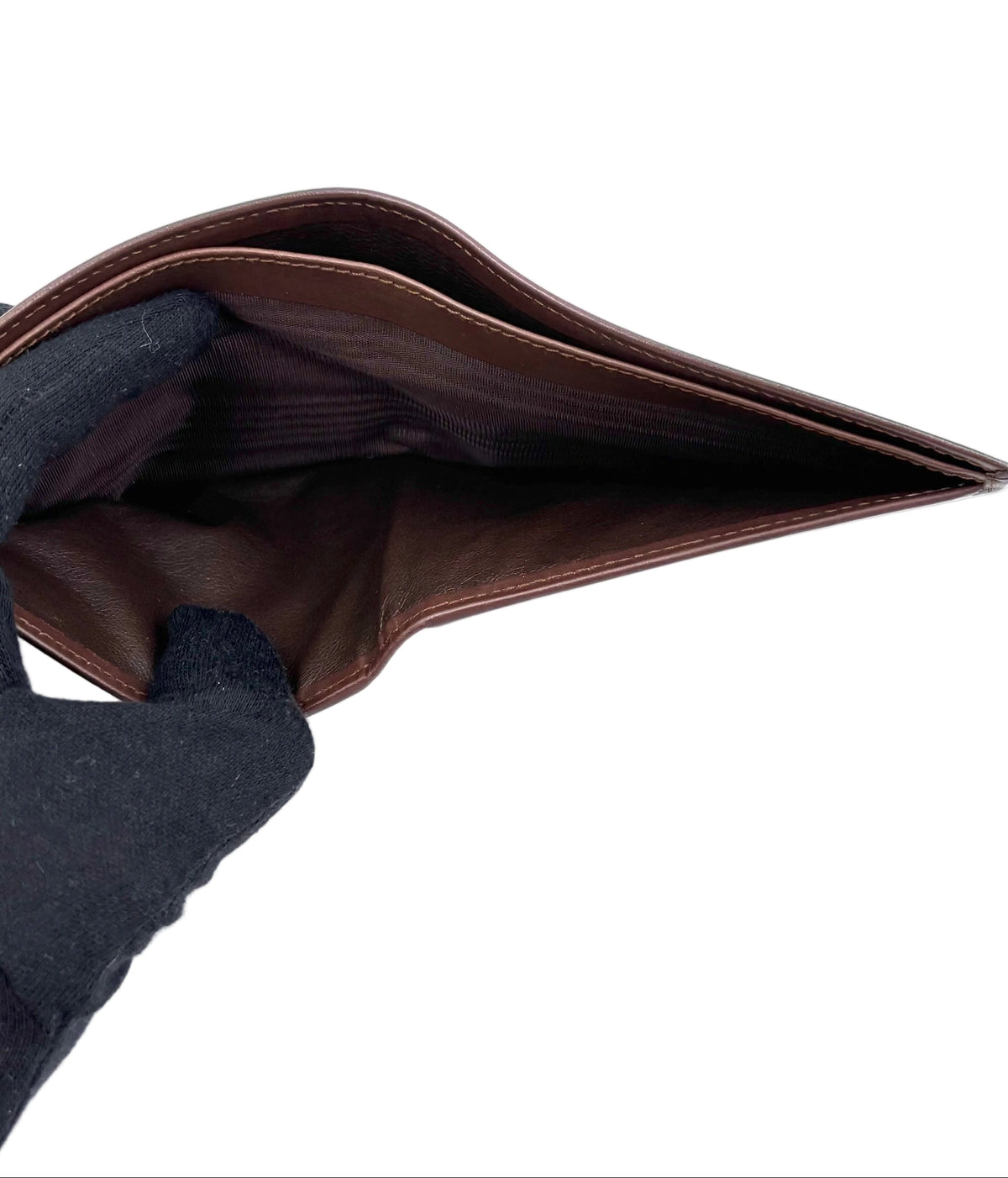 Pre-owned Gucci Burgundy Bifold Leather Wallet