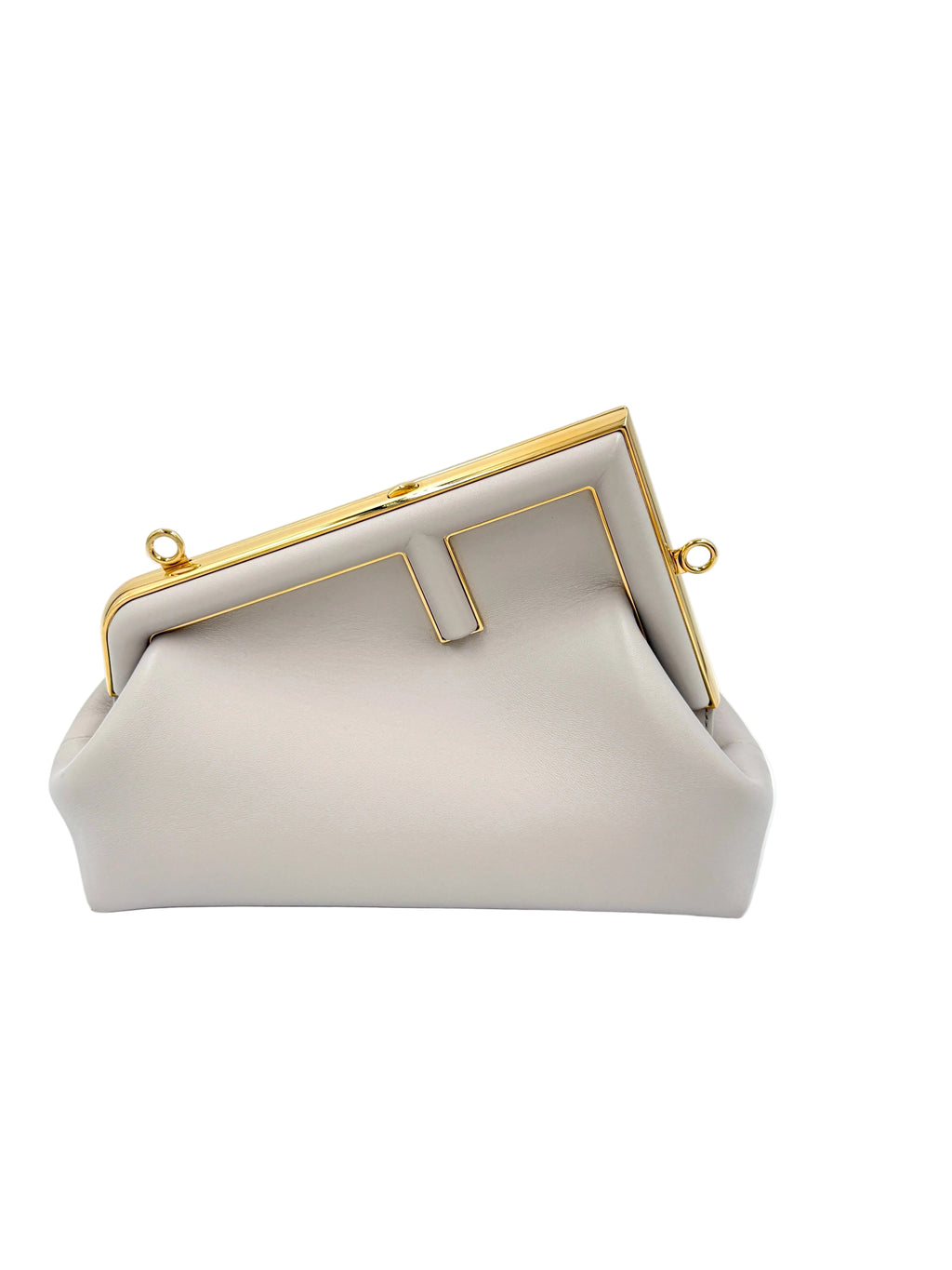 Pre-Owned Fendi First Bag 2-Way Clutch Shoulder Bag Like New - Authenticated