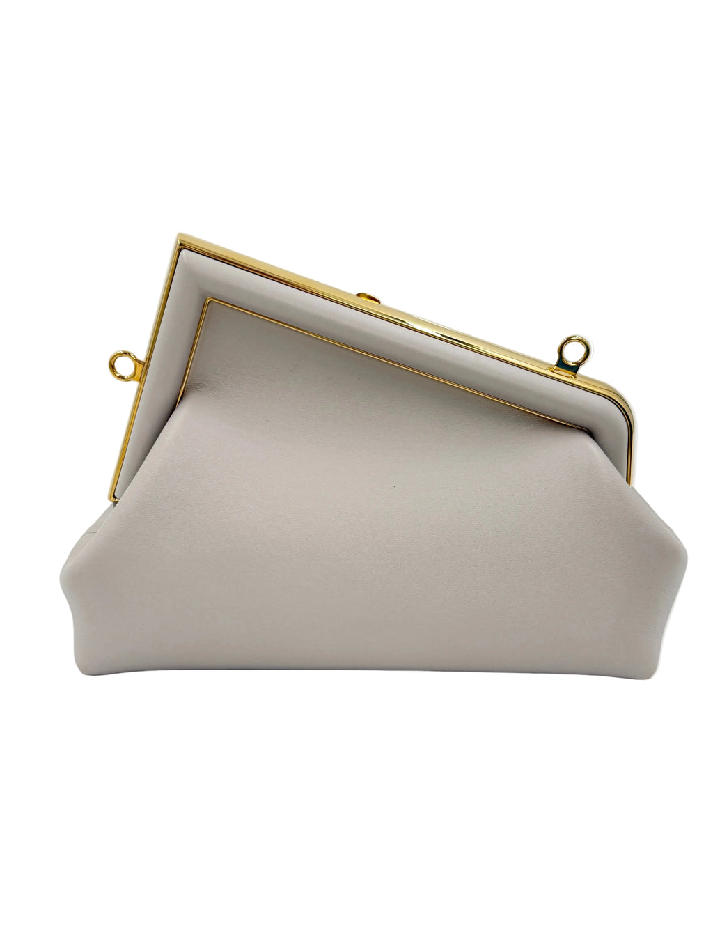 Pre-Owned Fendi First Bag 2-Way Clutch Shoulder Bag Like New - Authenticated