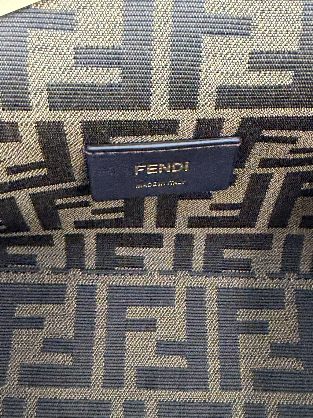 Pre-Owned Fendi First Bag 2-Way Clutch Shoulder Bag Like New - Authenticated