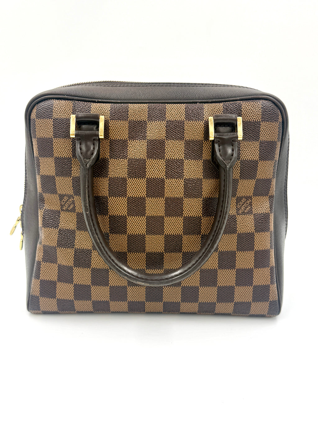 Pre-Owned Louis Vuitton Damier Ebene Brera Top-Handle Bag - Authenticated