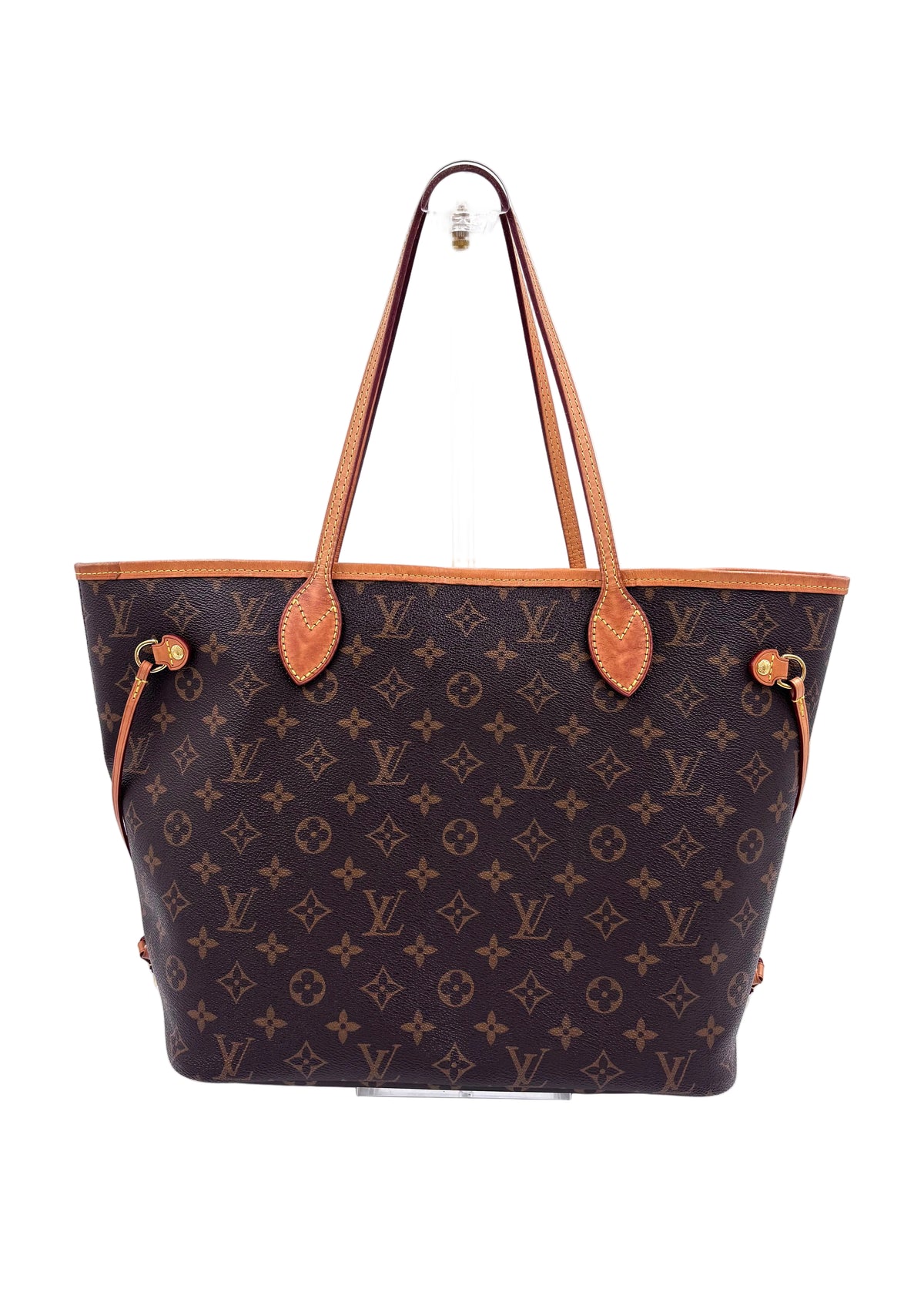 Pre-owned Louis Vuitton Monogram Neverfull MM Cerise - Authenticated