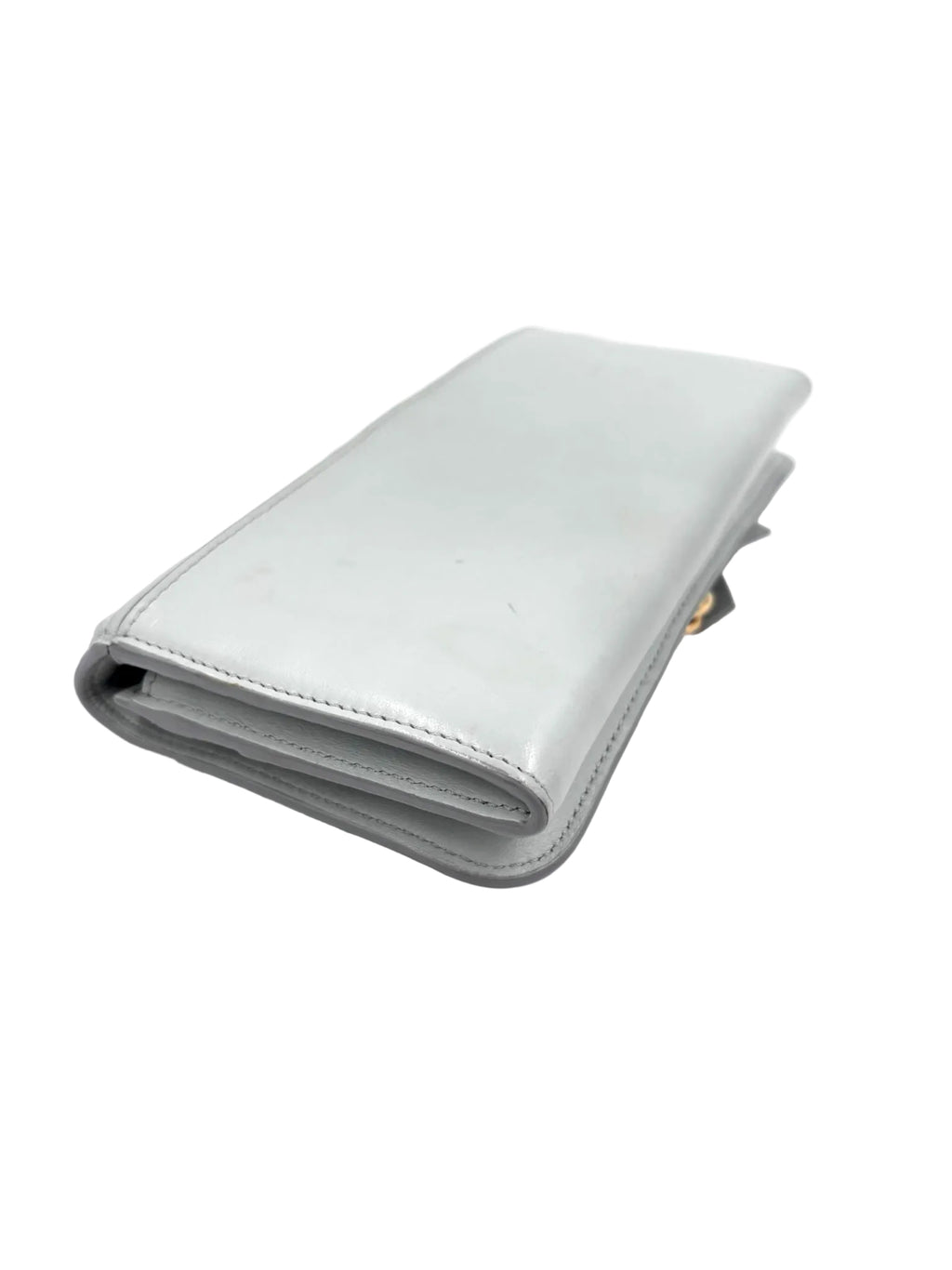 Pre-owned Chloé Alphabet Wallet in Light Blue