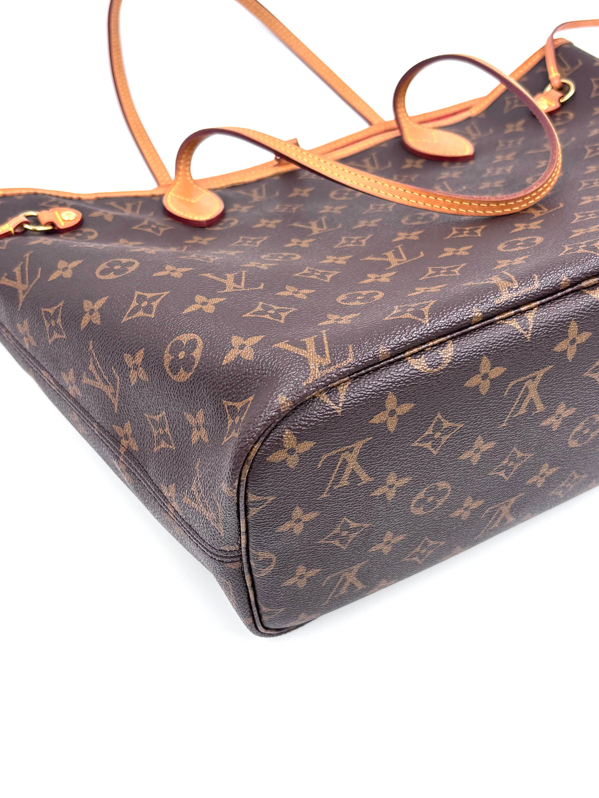 Pre-owned Louis Vuitton Monogram Neverfull MM Cerise - Authenticated
