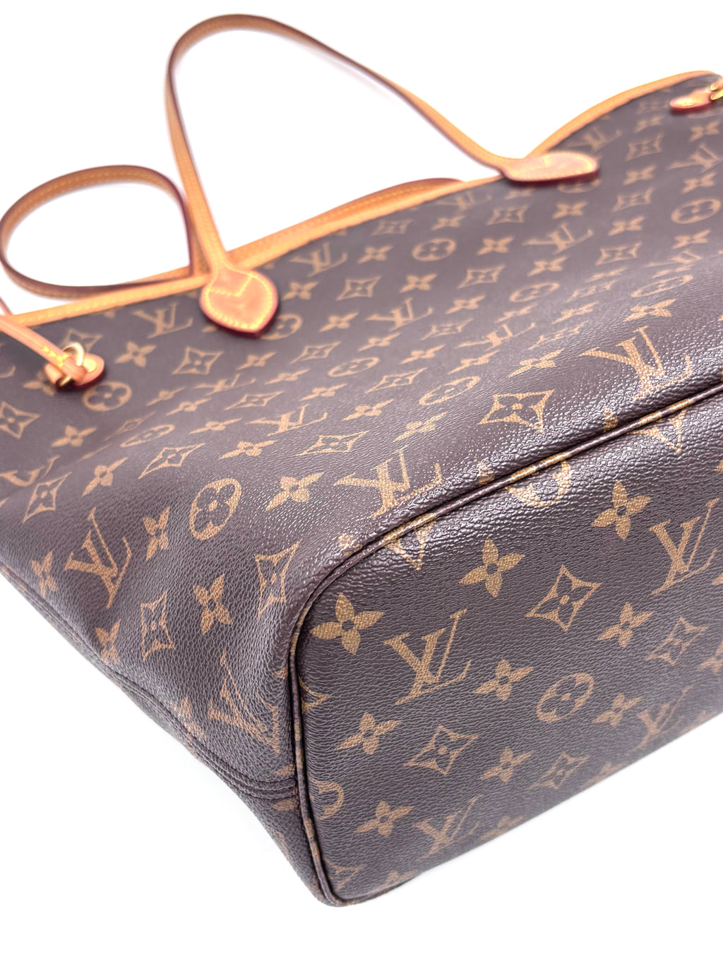 Pre-owned Louis Vuitton Monogram Neverfull MM Cerise - Authenticated