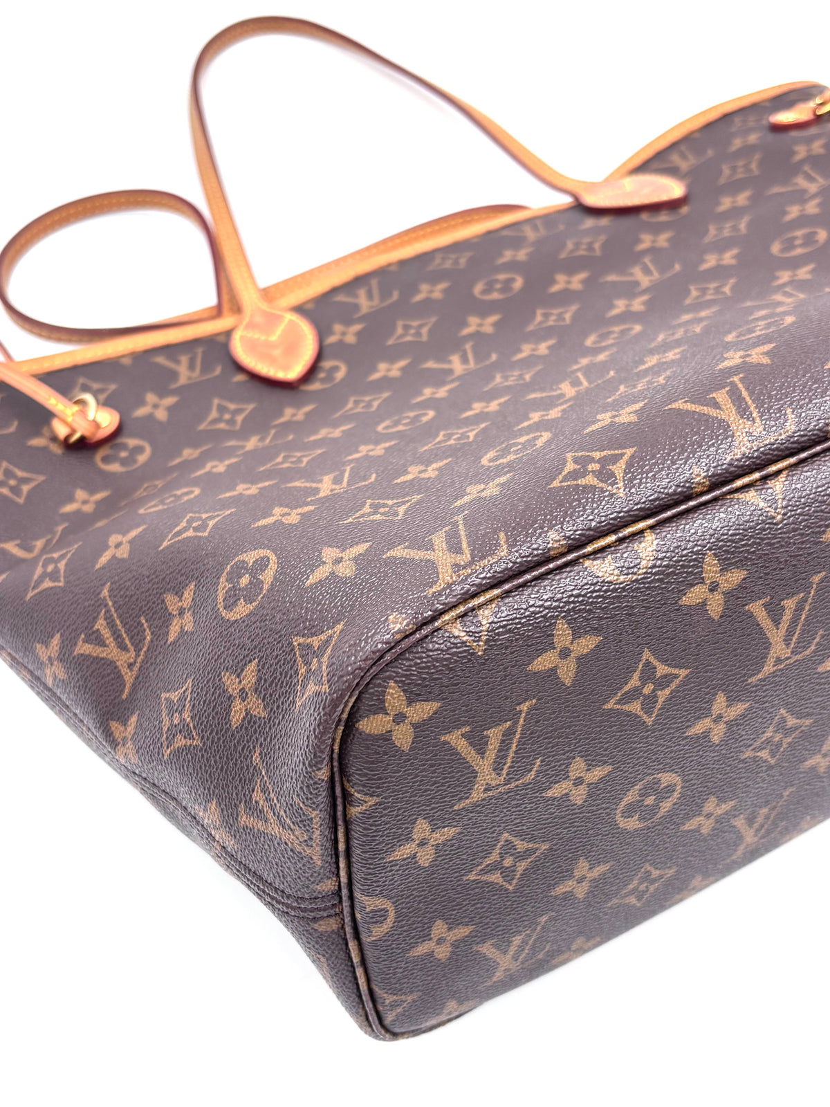 Pre-owned Louis Vuitton Monogram Neverfull MM Cerise - Authenticated