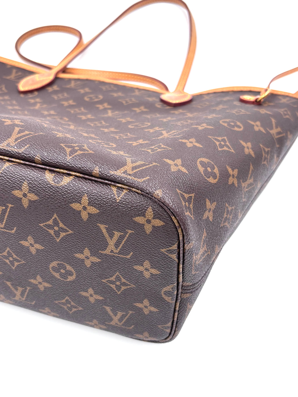 Pre-owned Louis Vuitton Monogram Neverfull MM Cerise - Authenticated