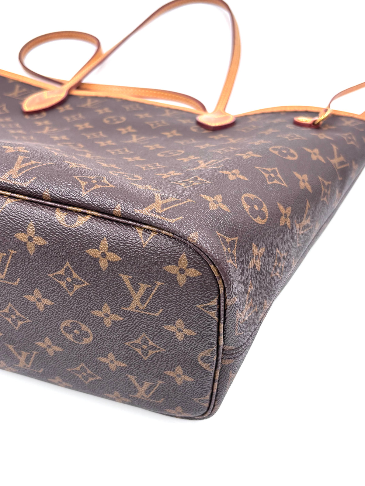 Pre-owned Louis Vuitton Monogram Neverfull MM Cerise - Authenticated