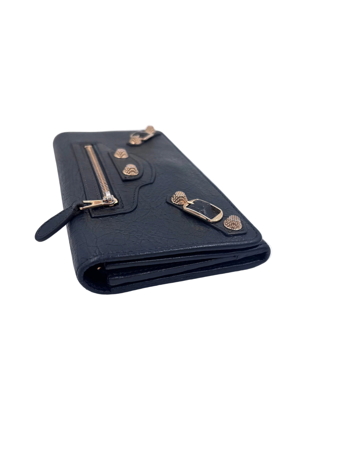 Pre-Owned Balenciaga Le City Money Long Wallet