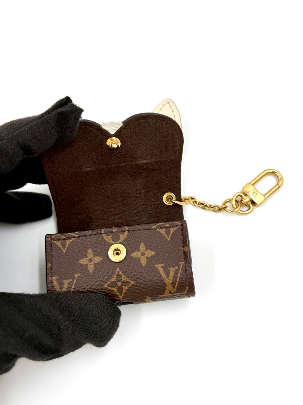 Pre-owned Louis Vuitton Rabbit Etui Airpods Pro Case Bag Charm - Authenticated