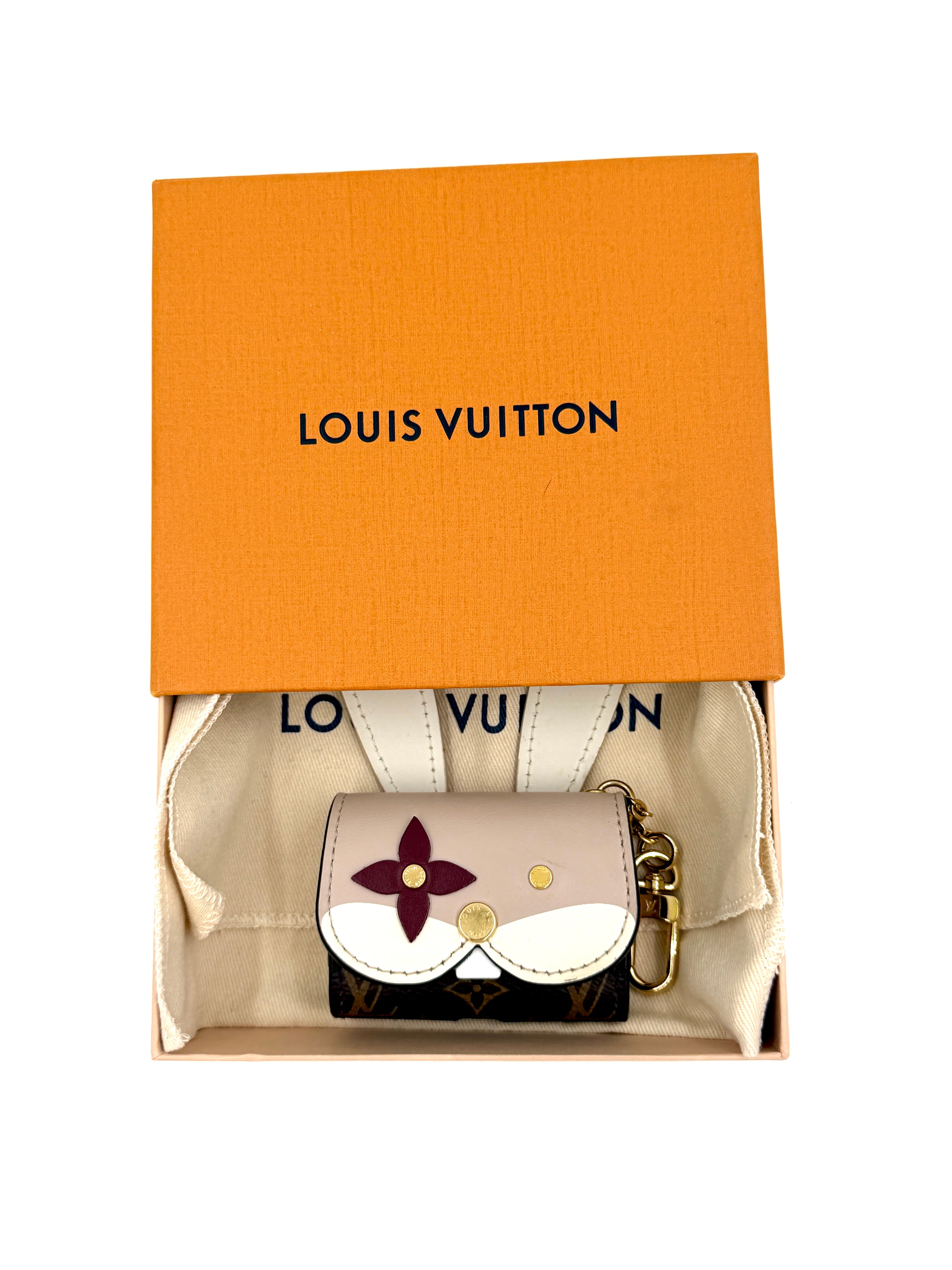 Pre-owned Louis Vuitton Rabbit Etui Airpods Pro Case Bag Charm - Authenticated