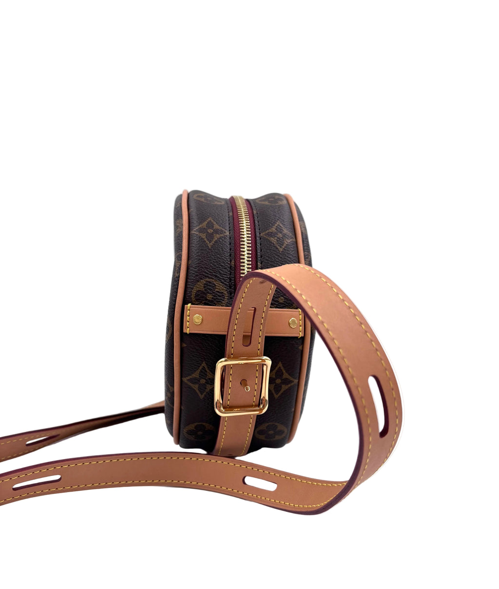 Pre-owned Louis Vuitton Monogram Boîte Chapeau Souple PM Crossbody Bag - Authenticated