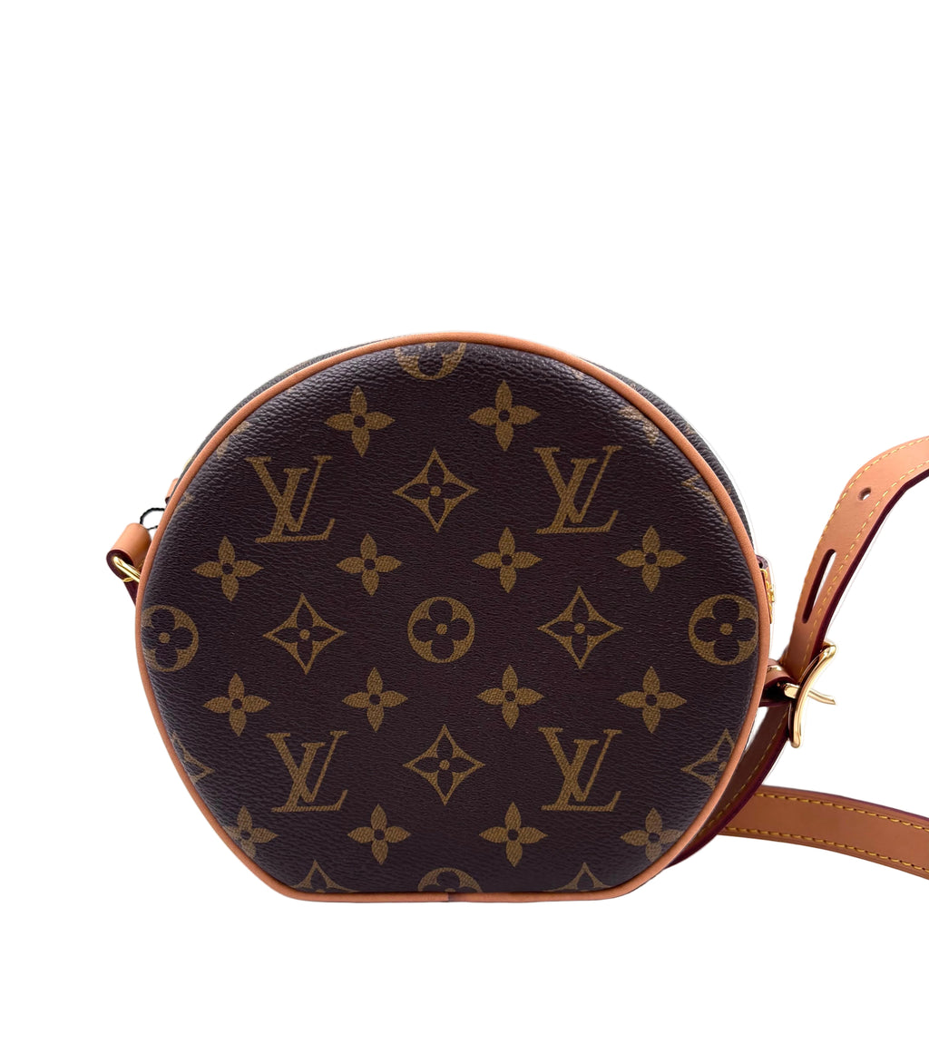 Pre-owned Louis Vuitton Monogram Boîte Chapeau Souple PM Crossbody Bag - Authenticated