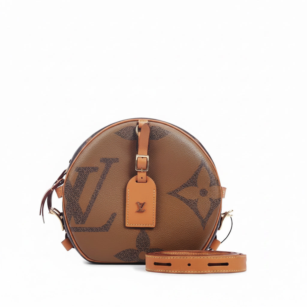 Pre-owned Louis Vuitton Reverse Monogram Boite Chapeau Souple - Authenticated