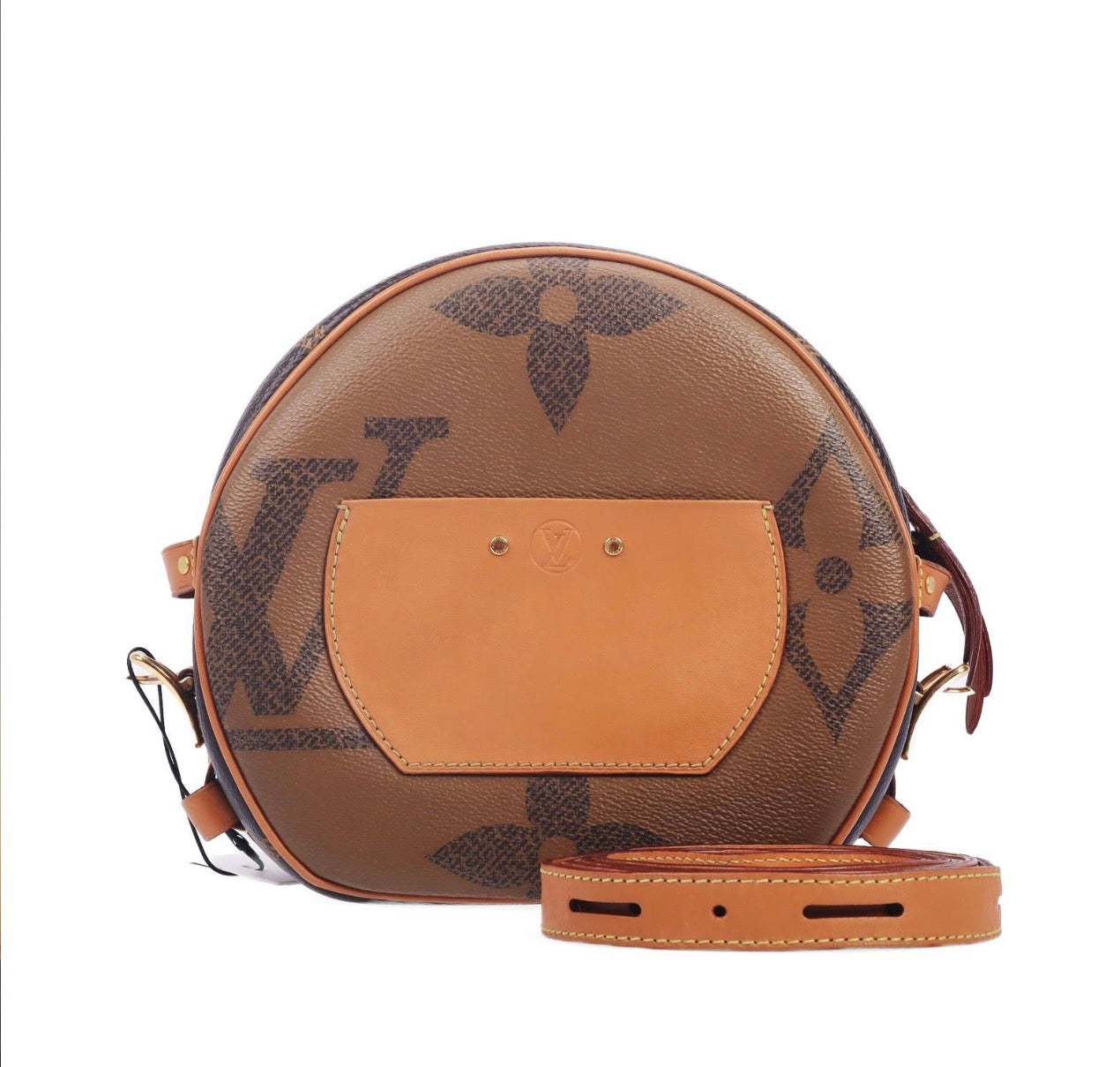 Pre-owned Louis Vuitton Reverse Monogram Boite Chapeau Souple - Authenticated