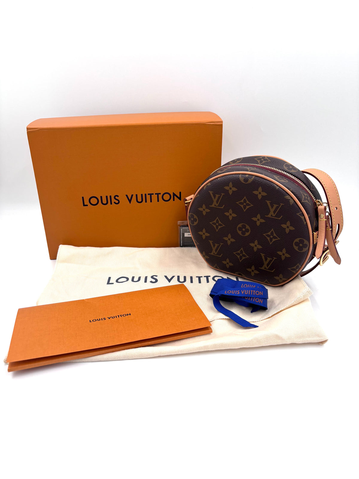 Pre-owned Louis Vuitton Monogram Boîte Chapeau Souple PM Crossbody Bag - Authenticated